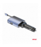 Transmiter samochodowy FM 1×USB-A 1×USB-C 12V 24V AMiO 04656