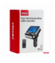 Transmiter samochodowy FM z pilotem 2×USB-A 12V 24VAMiO 04657