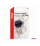 Dodatkowe gniazdo zasilania z klapką skręcane 250W 12V 24V AMiO 04462