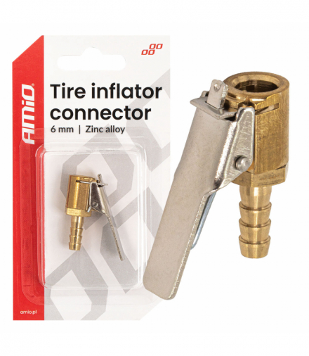 Adapter kompresora 6mm AMiO 04493