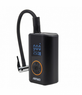 Kompresor samochodowy bezprzewodowy z wyświetlaczem LED 40W USB-C ACOMP-25 AMiO 04414