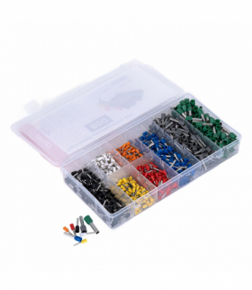 Zestaw końcówek kablowych Hi, 800szt. AMiO 04461