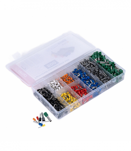 Zestaw końcówek kablowych Hi, 800szt. AMiO 04461