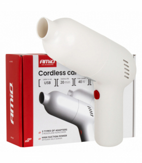 Odkurzacz samochodowy bezprzewodowy 40W 4,5kPa USB-C VC-07 HEPA AMiO 04415