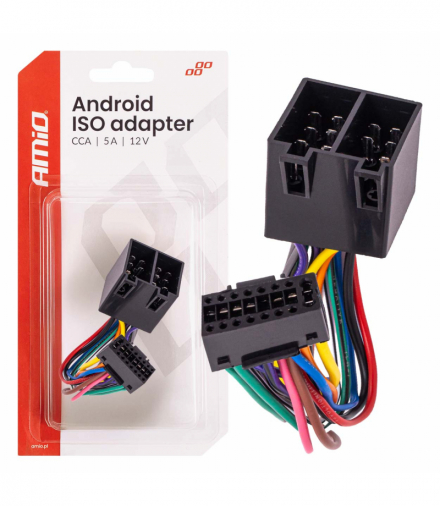 Adapter radiowy Android ISO CCA 5A 12V AMiO 04442