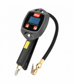 Pistolet do pompowania z manometrem cyfrowym 18 bar AMiO 04482