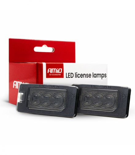 Podświetlenie tablicy rejestracyjnej CLP02 HP SMOKED BMW AMiO 04539