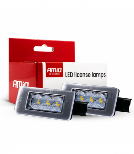 Podświetlenie tablicy rejestracyjnej CLP13 HP SMOKED CITROËN, PEUGEOT AMiO 04556