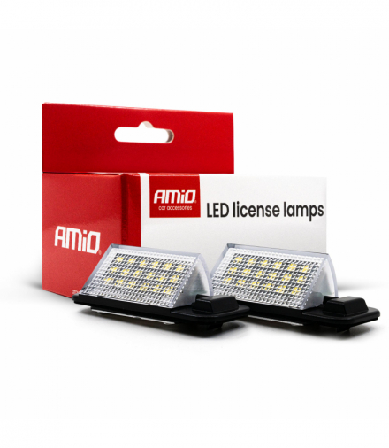 Podświetlenie tablicy rejestracyjnej CLP19 CLP19 BMW AMiO 04562