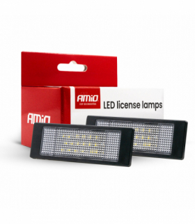 Podświetlenie tablicy rejestracyjnej CLP21 BMW, FIAT, MINI COOPER, AMiO 04564
