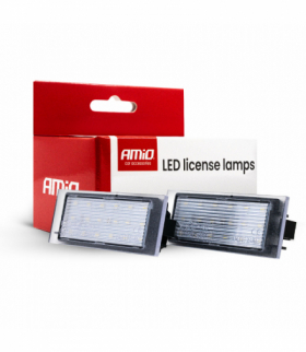 Podświetlenie tablicy rejestracyjnej CLP23 DACIA, MERCEDES-BENZ, NISSAN, OPEL, RENAULT AMiO 04566