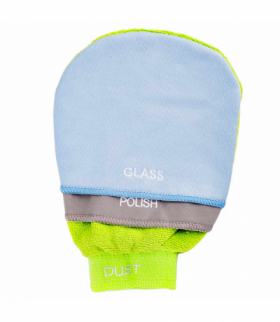 Rękawica wielofunkcyjna do mycia sprzątania samochodu 3w1 25x17 cm AMiO 02895