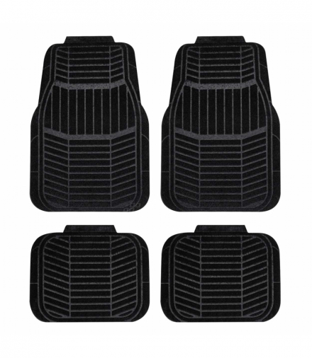 Dywaniki tekstylne welurowe uniwersalne komplet TCM-01 AMiO 04695