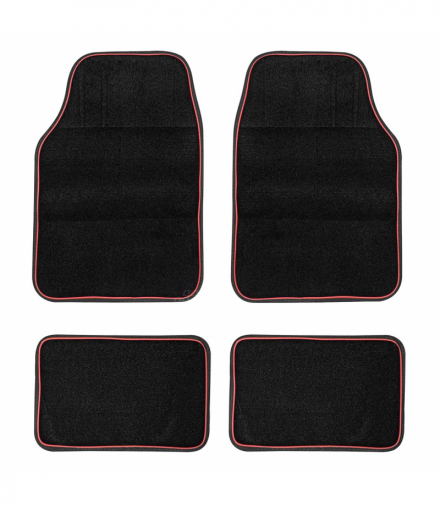 Dywaniki tekstylne welurowe uniwersalne komplet TCM-03 AMiO 04697