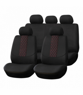 Pokrowce samochodowe na fotele uniwersalne przód tył komplet SC03 AMiO 04603