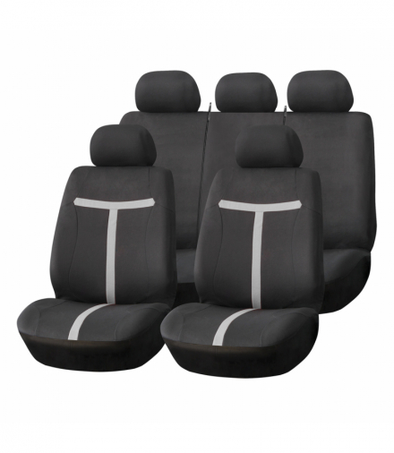 Pokrowce samochodowe na fotele uniwersalne przód tył komplet SC06 AMiO 04606