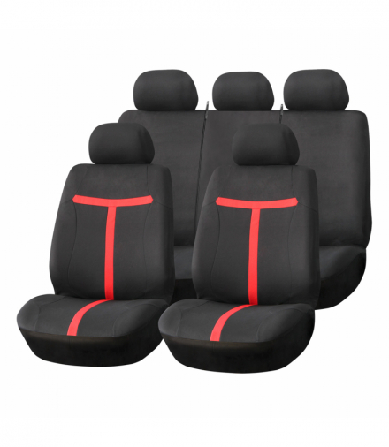 Pokrowce samochodowe na fotele uniwersalne przód tył komplet SC07 AMiO 04607