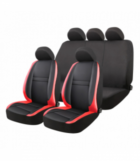 Pokrowce samochodowe na fotele uniwersalne przód tył komplet SC10 AMiO 04610