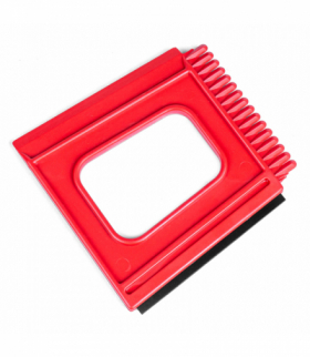 Skrobaczka do szyb śniegu lodu + ściągaczka do wody kwadratowa Tom-Par T9017