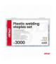 Zestaw zszywek do plastiku duży 3000szt. AMiO 04743