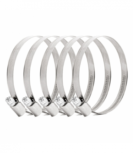 Obejma ślimakowa 5szt. opaska 60-80mm/9mm W2 AMiO 04590