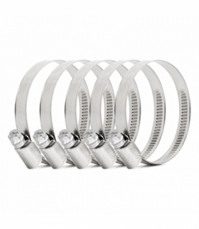 Obejma ślimakowa 5szt. opaska 40-60mm/9mm W2 AMiO 04588