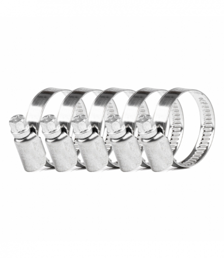Obejma ślimakowa 5szt. opaska 20–32 mm/9 mm W2 AMiO 04583