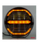 Reflektor drogowy dalekosiężny LED z funkcją świateł pozycyjnych 112W 12V 24V AMiO 04534