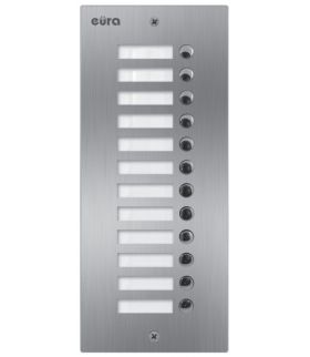 DODATKOWY PANEL DO KASETY ZEWNĘTRZNEJ MODUŁOWEJ EURA VXA-59A5 2EASY+ 12 przycisków