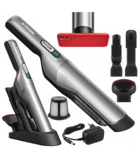 Odkurzacz samochodowy, ręczny, bezprzewodowy, silnik bezszczotkowy, z filtrem HEPA, mocny 100W, 16000Pa BLDC z potężnym ssaniem ProVac Xtrobb 24263 18794