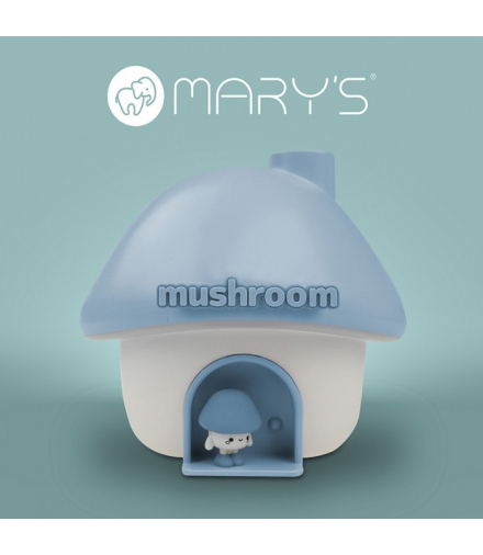 MARY`S Nawilżacz powietrza LED Grzybek niebieski Eco Light MW61498