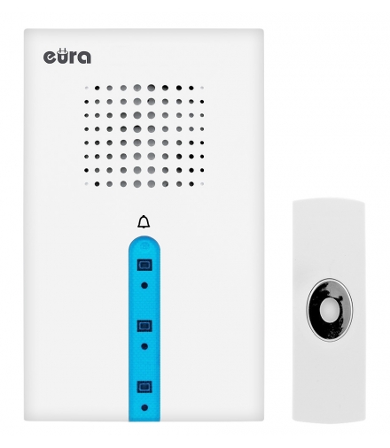 DZWONEK BEZPRZEWODOWY EURA WDP-32A3 LIBRETTO możliwość rozbudowy zasilanie bateryjne