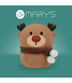 MARY`S lampka nocna LED Reniferek z szalikiem Eco Light MW61419