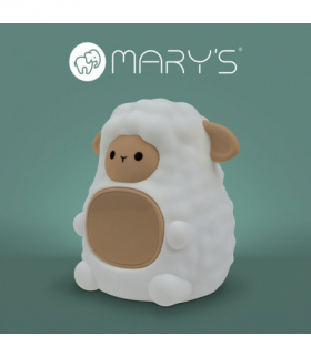 MARY`S lampka nocna LED RGB Owieczka z budzikiem Eco Light MW61484