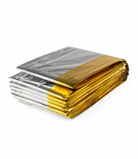 Koc ratunkowy termiczny folia życia termiczna 160x210 cm MERCATOR MER23269