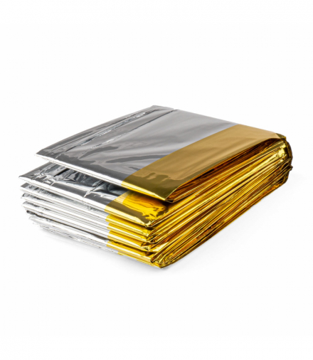 Koc ratunkowy termiczny folia życia termiczna 160x210 cm MERCATOR MER23269