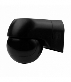 Czujnik ruchu PIR CP-4CC, 180°, CZARNYCZARNY Eco Light EC61067
