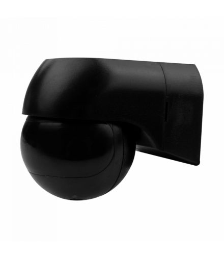 Czujnik ruchu PIR CP-4CC, 180°, CZARNYCZARNY Eco Light EC61067