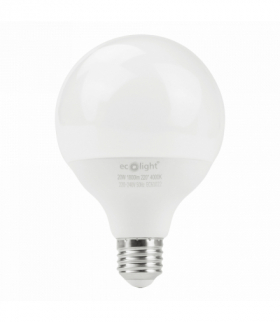 Żarówka LED G95 E27 20W 4000K Eco Light EC61022