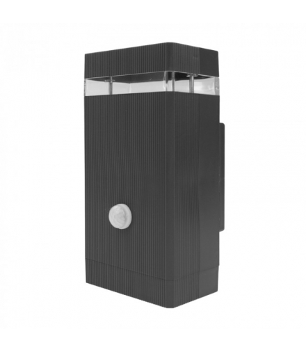Oprawa elewacyjna plastik OE-1SP 1xGU10 PIR ANTRAC Eco Light EC61005