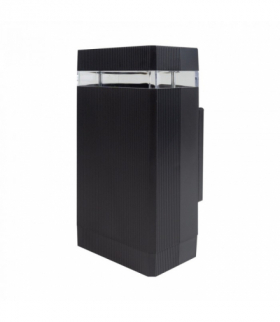 Oprawa elewacyjna plastik OE-5C 1xGU10 CZARNA Eco Light EC61000