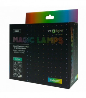 Magiczna kurtyna 400led 2m*2m 1mln kolorów ,DC5V Eco Light ML61628