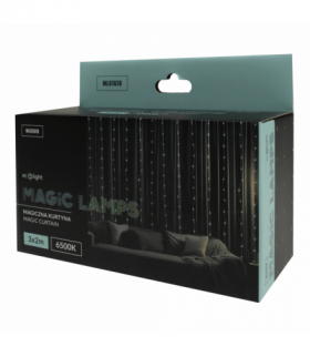 Magiczna kurtyna 400led 3m*2m 6500K,DC5V Eco Light ML61618