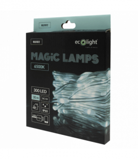 Magiczne lampki 300 led 6500K 30m DC5V Eco Light ML61612