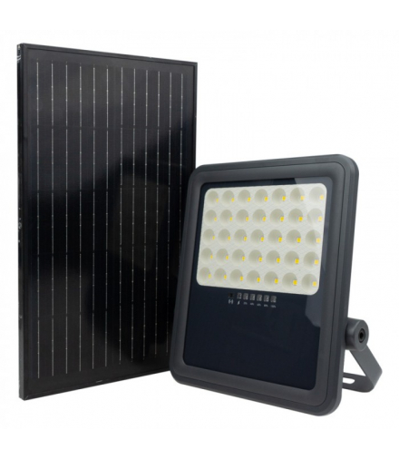 Naświetlacz LED ABS 200W 4000K z P. SOLARNYM Eco Light EC61019