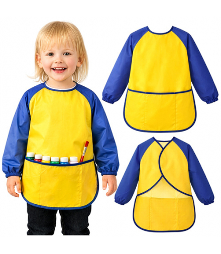 Fartuszek ochronny do malowania, do kuchni, dla dzieci, 98-122cm, 3-7 lat, rozmiar S Kruzzel 18782