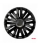 Kołpaki samochodowe 4szt. komplet Royal czarne 15" cali COLOR BOX Versaco 6162