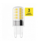 Żarówka LED Classic JC G9, 4.2W (40W), 470lm, Zimna biel 6500K, 2szt. EMOS ZQ9E24.2