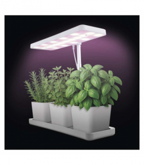 Lampa LED GROW do uprawy roślin 7W, timer, ściemnialna, biała EMOS Z7904