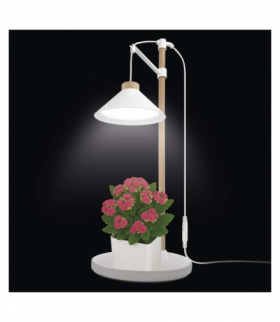 Lampa LED GROW do uprawy roślin 7W, timer, biała EMOS Z7905